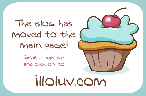 The blog moved to the main page, illoluv.com